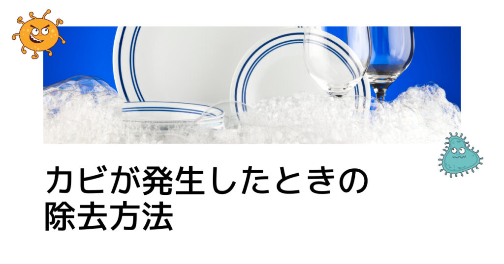 カビが発生したときの除去方法