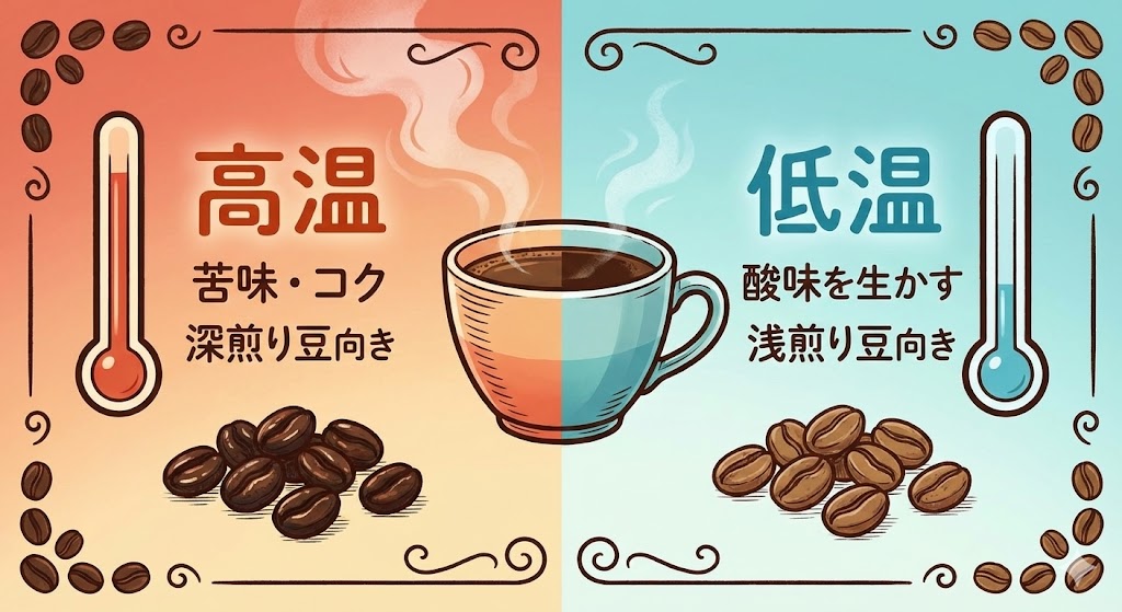 高温と低温の違い