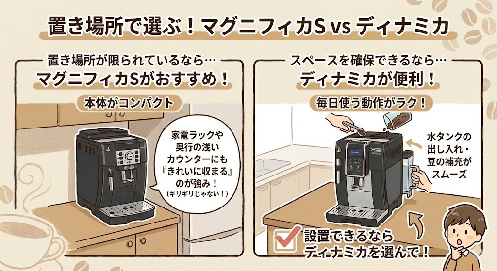 置き場所で選ぶ